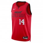 Maillot NBA Miami Heat Tyler Herro Nike 2024-25 City Edition Rouge Swingman - Homme